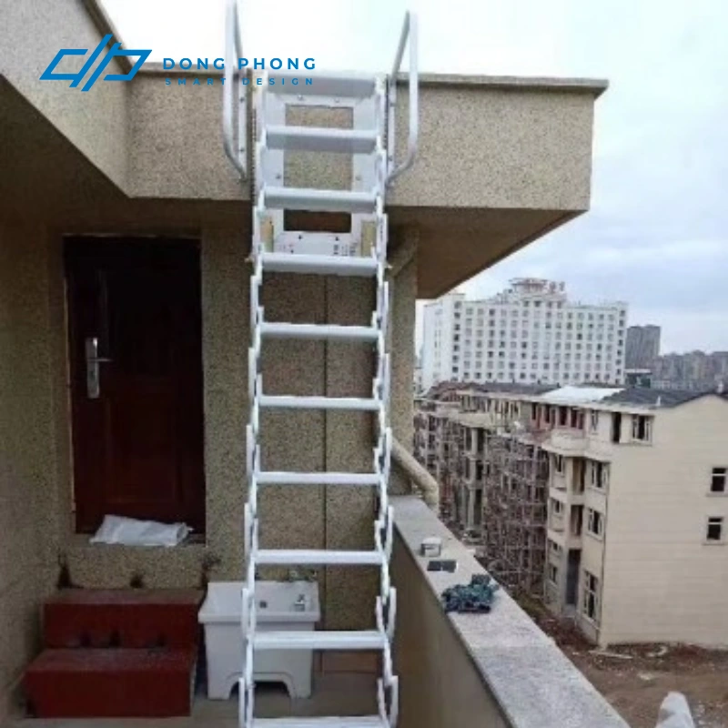 Thang Xếp Thông Minh Gắn Tường Đứng
